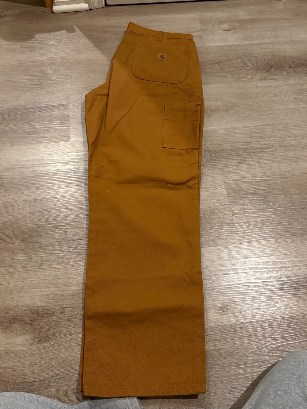 carhartt loose fit washed duck utility work pants